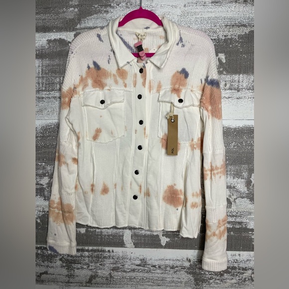 POL Multicolor Knit Shacket - Picture 3 of 8